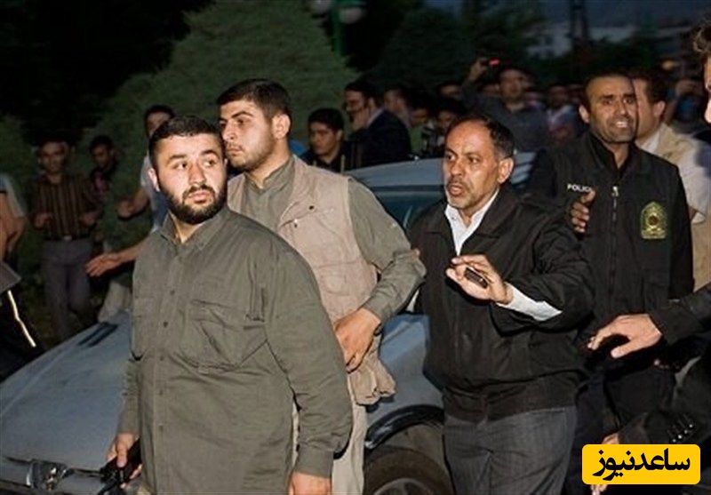 تصویر شهید مهدی نوروزی در جریان فتنه 88 که به عنوان یکی از فرماندهان حزب الله منتشر شد