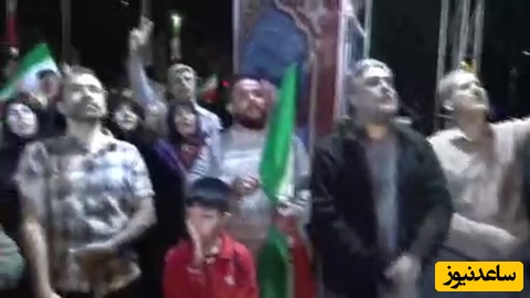شعارها و حضور جالب ناشنوایان در تجمعات شبانه +ویدئو