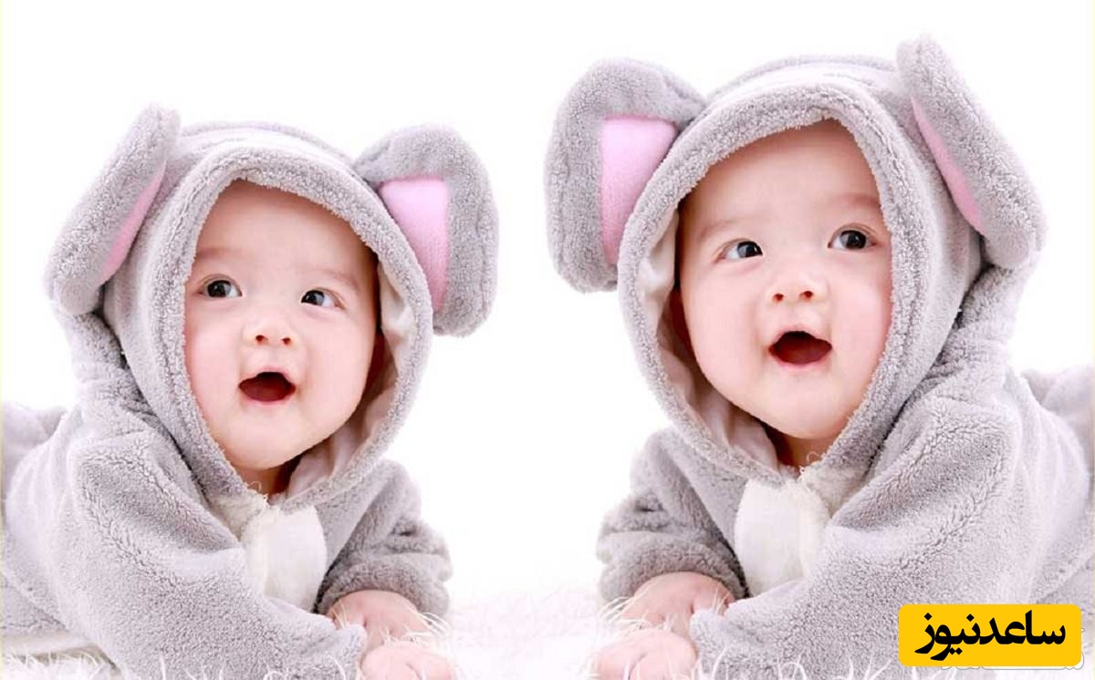 عجیب‌ترین خواهران دوقلوی دنیا / یکی سفید، یکی سیاه!