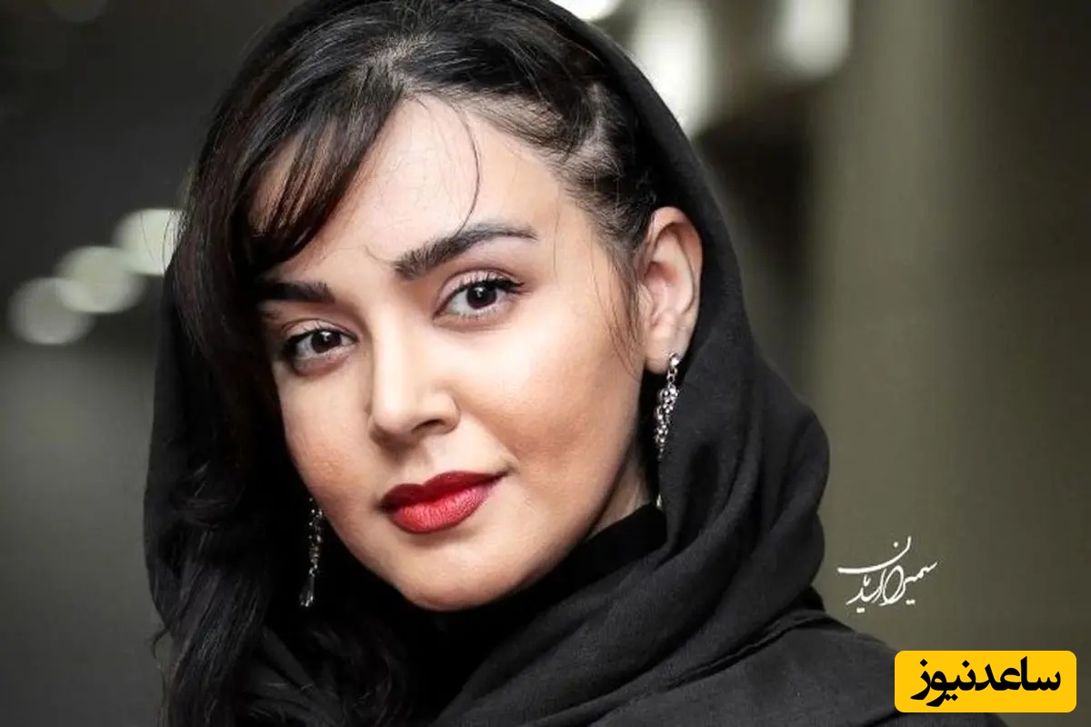 عکس ساحلی ندا قاسمی با دستمال سر بر باد رفته😍