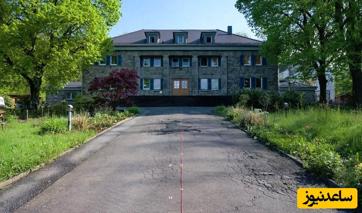 خلاقیت ترسناک هنرمند متوهم آلمانی که یک خانه معمولی را به دروازه جهنم تبدیل کرده است