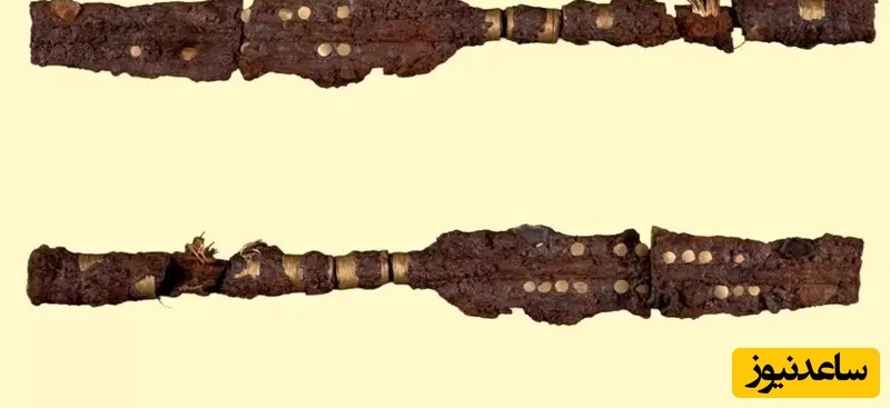 شکل کامل‌تر نیزه‌ها بعد از کنار هم گذاشتن قطعات