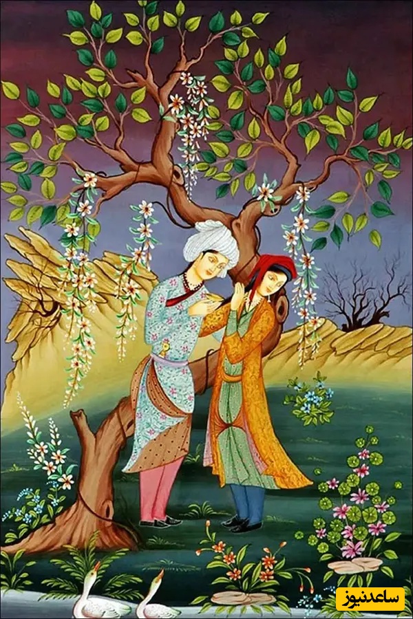 زیباترین دکلمه خوانی شعر محبوب یک شبی مجنون نمازش را شکست با تصویرسازی عاشقانه هوش مصنوعی+فیلم/ جادویی و حال خوب کن😍