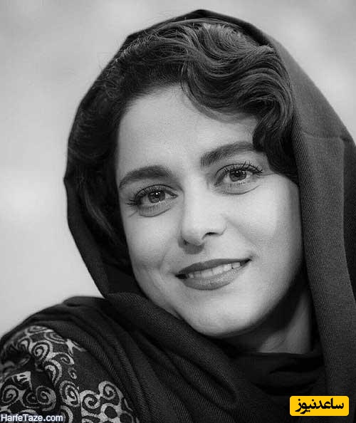 غزل شاکری با ست مشکی شیک و جذاب در طبیعت گردی