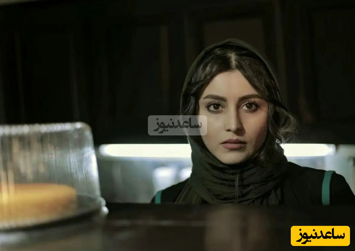 عکس لورفته از فهیمه مومنی در پشت صحنه با مدل موی متفاوت!