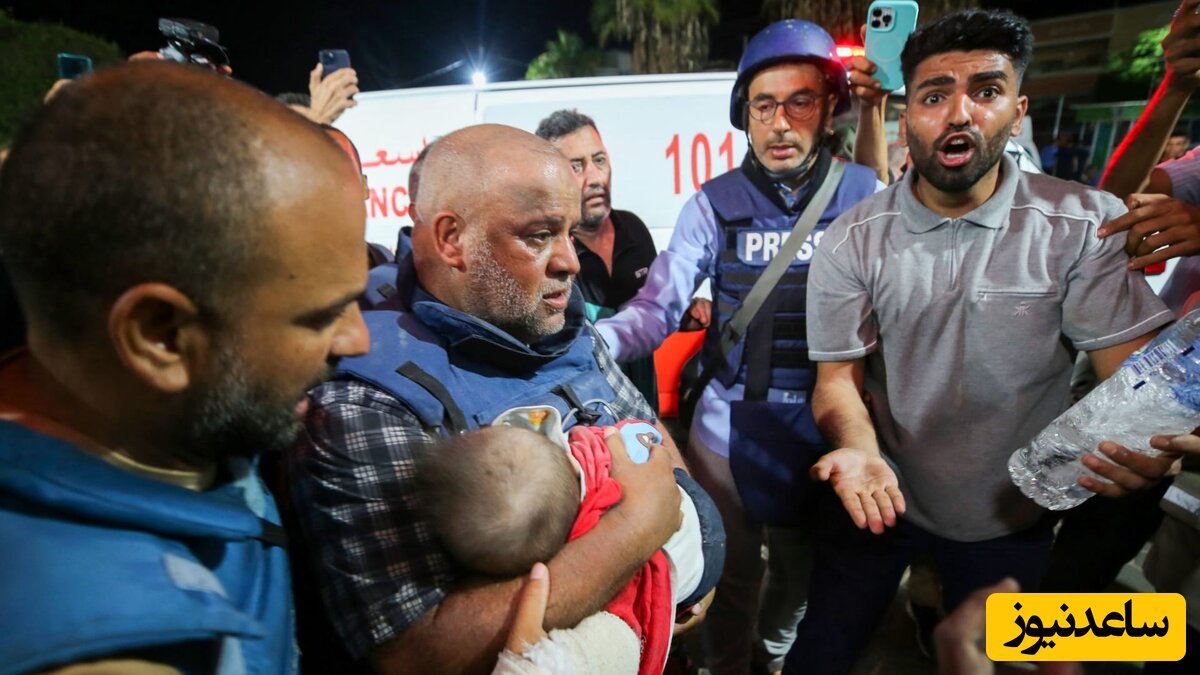 وائل الدحدوح خبرنگار شجاع فلسطینی شبکه الجزیره بعد از شهادت کل خانواده اش باز به پوشش خبری ادامه می دهد/ معنای زنده "ما عاشق شهادتیم "