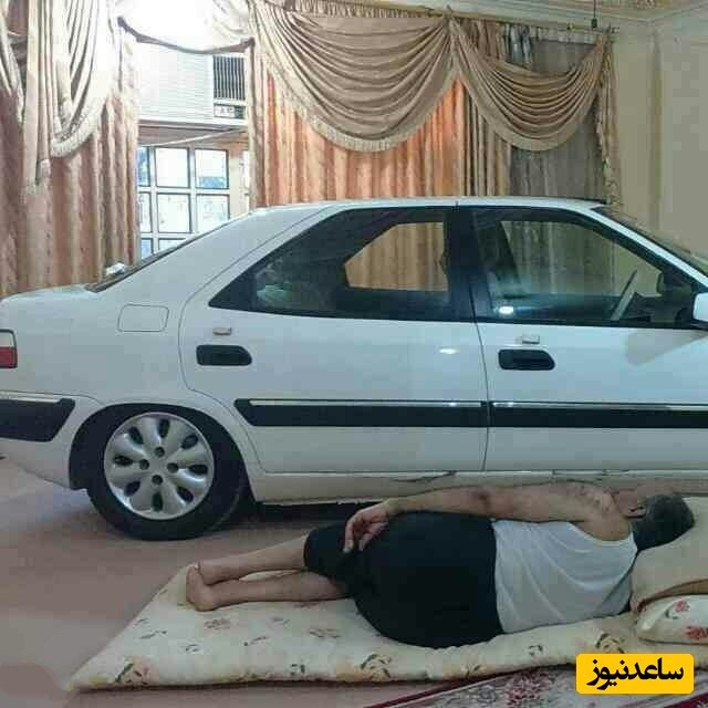 خلاقیت خنده دار اوستا مکانیک برای نصب موتور پژو 405 روی خودرو آلمانی BMWحماسه آفرید/ هنر نزد ایرانیان است و بس