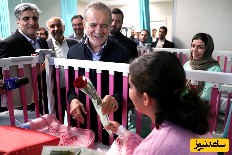 (عکس) تصاویر دیده نشده از حضور پزشکیان در بیمارستان فیاض بخش تهران / از احوالپرسی صمیمانه از بیماران تا عکس یادگاری با پرستاران