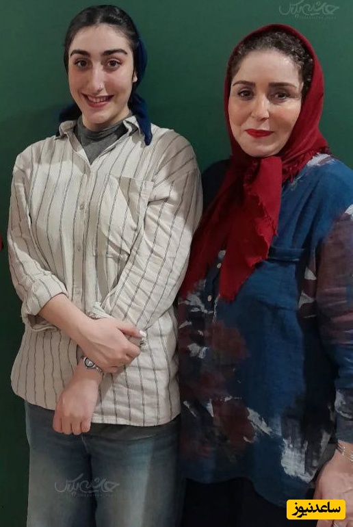 ژاله صامتی و دخترش