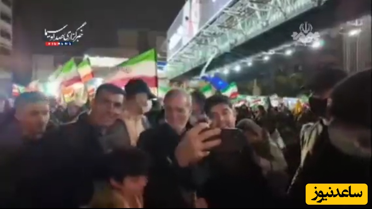 ببینید | سلفی با رئیس جمهور در کف خیابان در روزهای جنگ / مسعود خان، خار چشم دشمنان