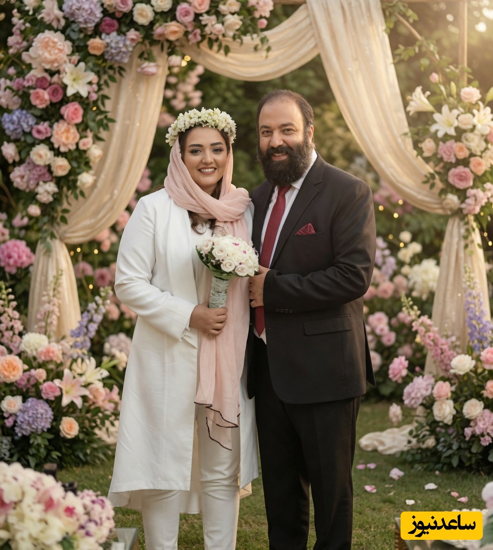 داستان عاشقانه‌یِ زیر یک سقف؛ رمانتیک‌ترین و خنده‌دارترین خواستگاری علی اوجی از نرگس محمدی در بی‌ربط‌ترین جای ممکن!+فیلم