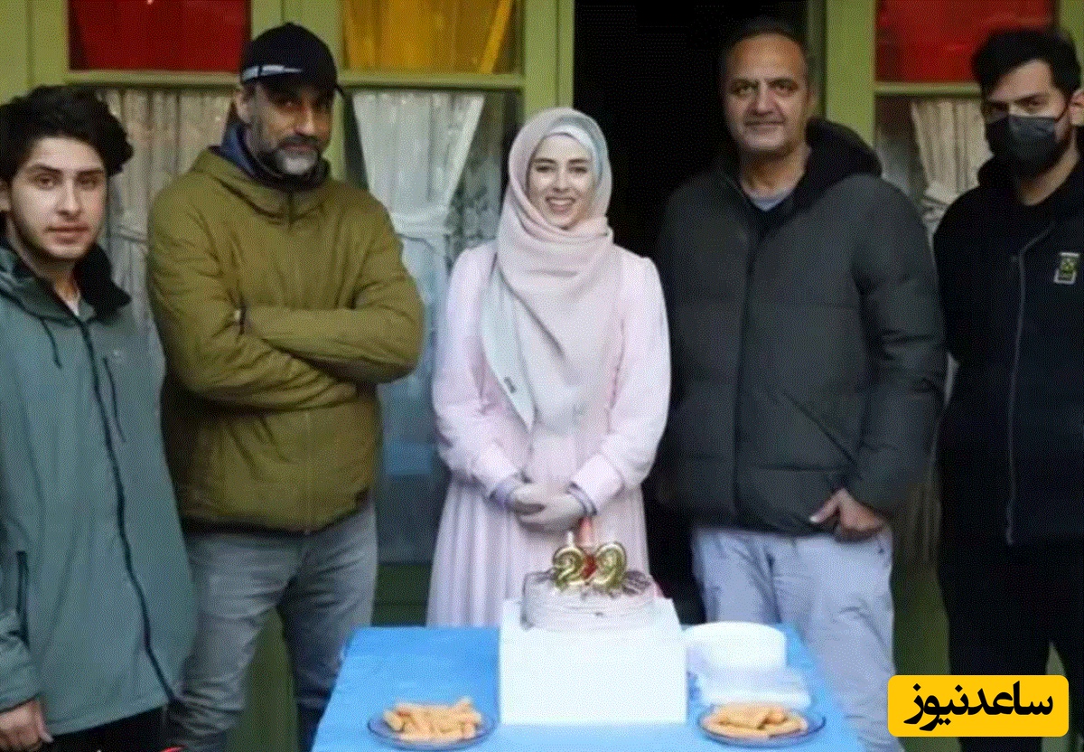 نیلوفر رجایی‌فر در جشن تولد 29 سالگی