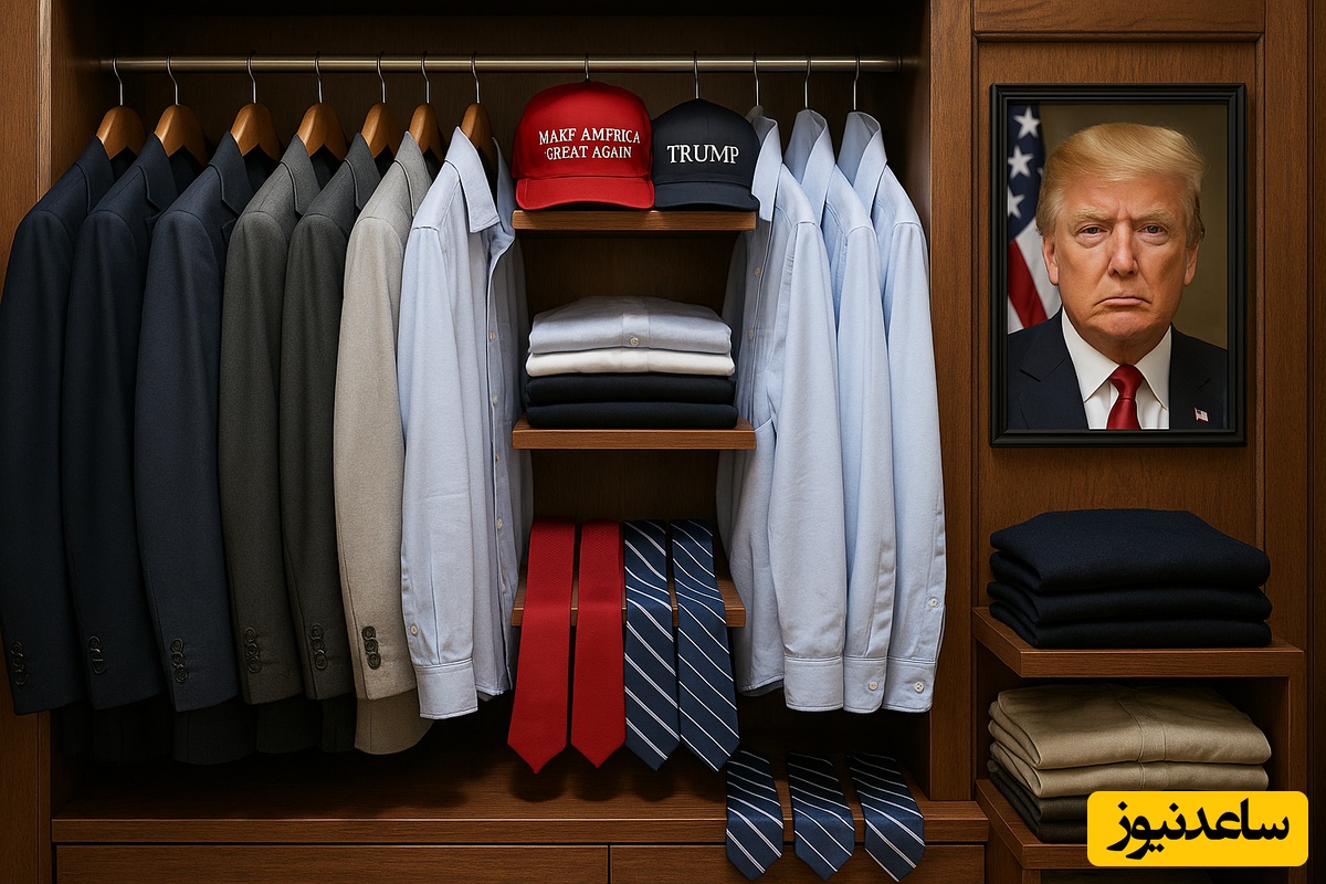در کمد سیاستمداران چه خبر است؟؛ این قسمت نگاهی به کُمد ترامپ خودشیفته!+ویدیو