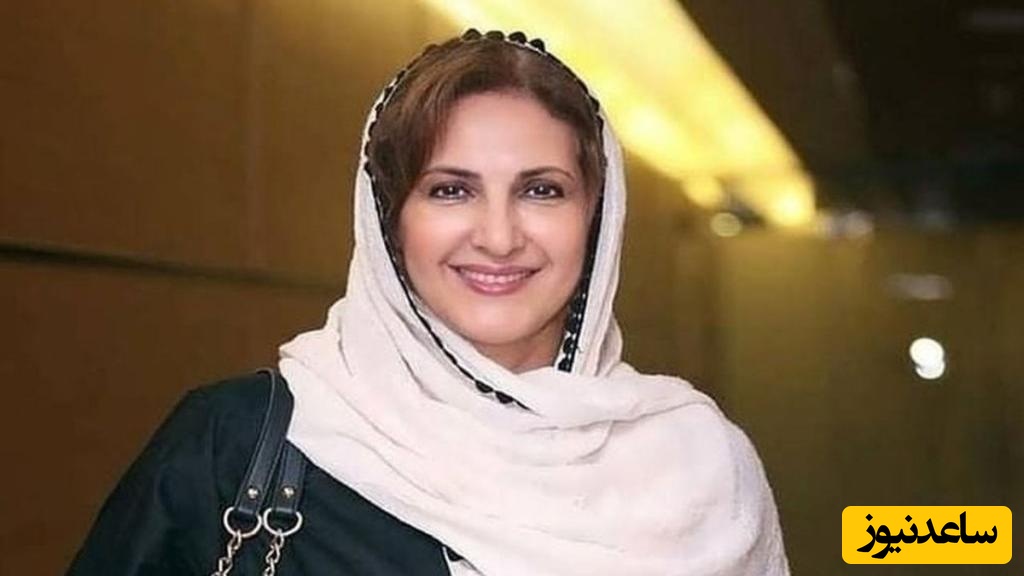 فاطمه گودرزی با لباس محلی سبز رنگ