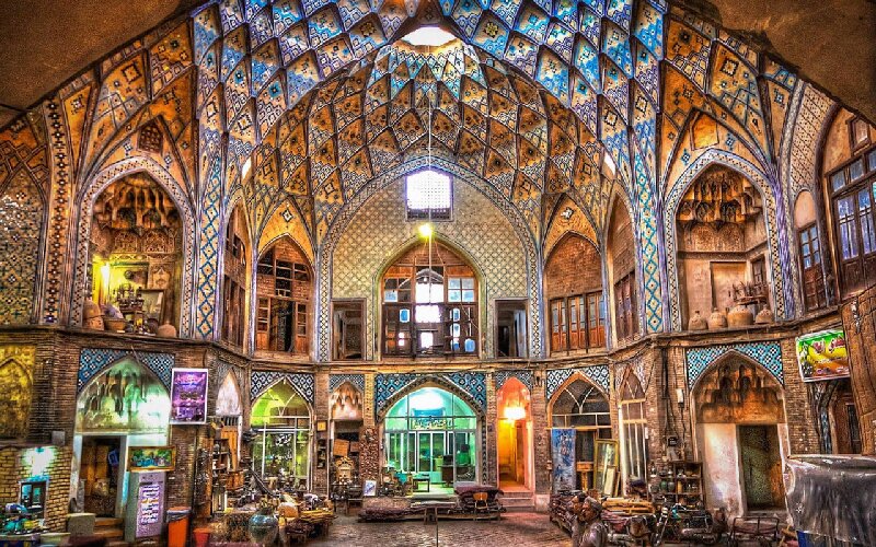 بازار کاشان، زیباترین بازار تاریخی ایران!