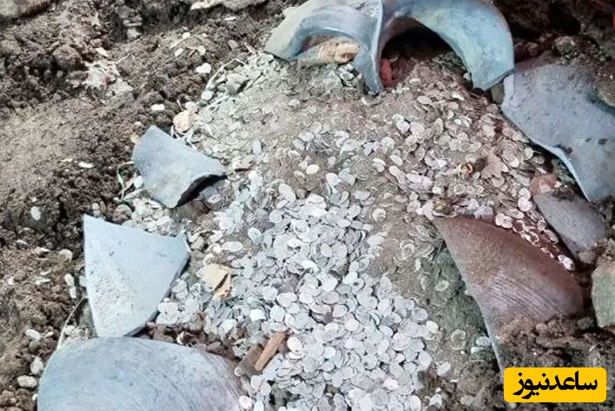 کوزۀ حاوی 20 هزار سکّۀ 300 ساله در یک خانه تاریخی کشف شد