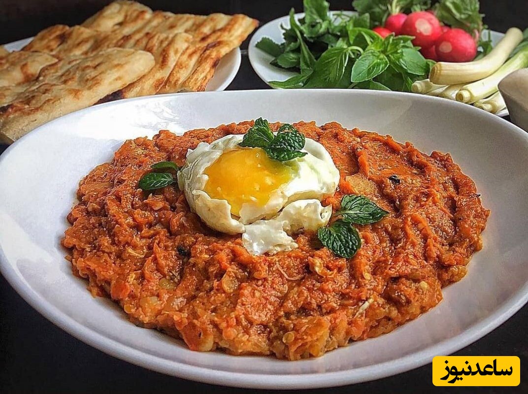 آموزش آشپزی ؛ طرز تهیه میرزا قاسمی محلی اصیل به روش گیلانی