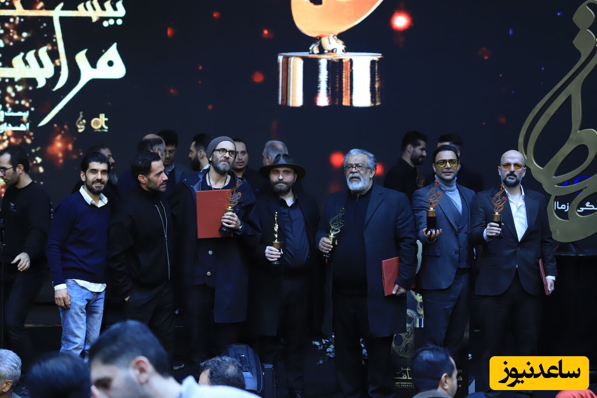 نگاهی به چهره بشاش و خندان برندگان تندیس حافظ 1404: از الیکا عبدالرزاقی و امیرحسین قیاسی تا علیرضا قربانی و رامبد جوان و غزل شاکری