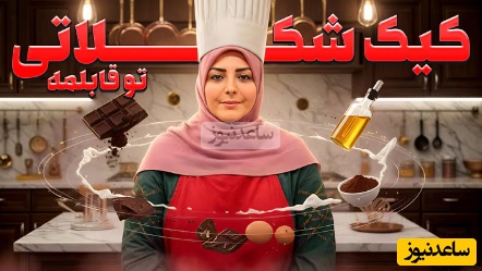 طرز تهیه کیک شکلاتی با المیرا؛ آسون‌ترین کیک دنیا برای روز مادر که دل هر مامانی رو می‌بره(فیلم)