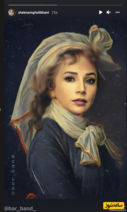 نقاشی شبنم قلی خانی