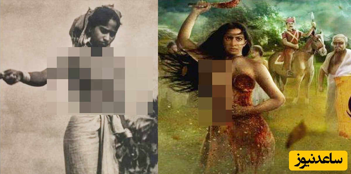 مالیات سینه، قانونی عجیب در تاریخ هندوستان / یک زن با بریدن سینه خود باعث لغو این قانون شد!