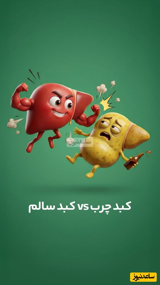 (ویدیو) اگه میخوای بدن سالم و پر انرژی داشته باشی به حرف کبدت گوش کن/ اتخاب تو کدومه؟