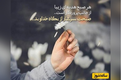 شکرگزاری صبحگاهی/ هنوز فرصت هست… این صبح تازه اومده تا یادت بندازه می‌تونی همه‌چیز رو از نو بسازی../ شکرگزاری امروز 1 اردیبهشت 1405+ ویدئو