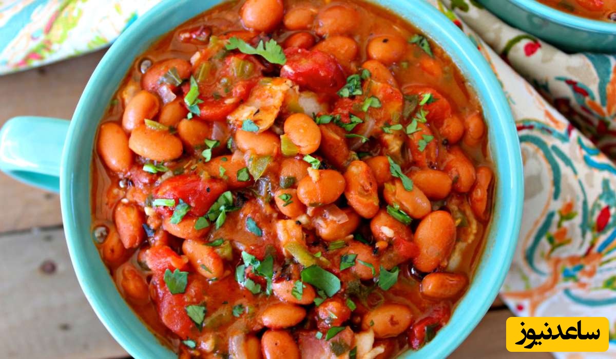 خوراک لوبیا قرمز