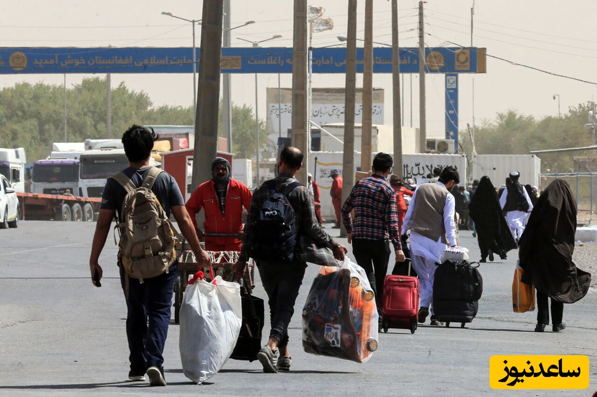 اخراج هزاران مهاجر غیرقانونی افغان از اصفهان +فیلم