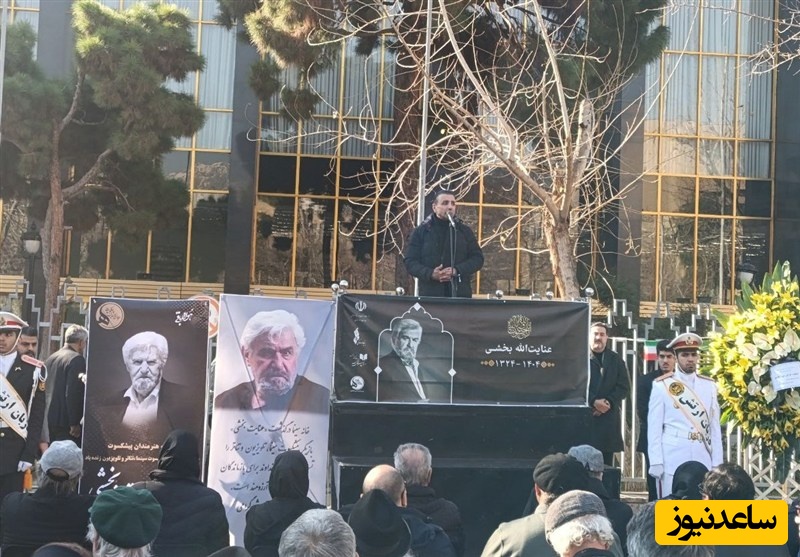 وداع غریبانه و بدون حضور چهره‌های سینمایی در مراسم خاکسپاری عنایت بخشی؛ پهلوان سینما در سکوت و تنهایی به خاک سپرده شد! +ویدیو/ روحش شاد