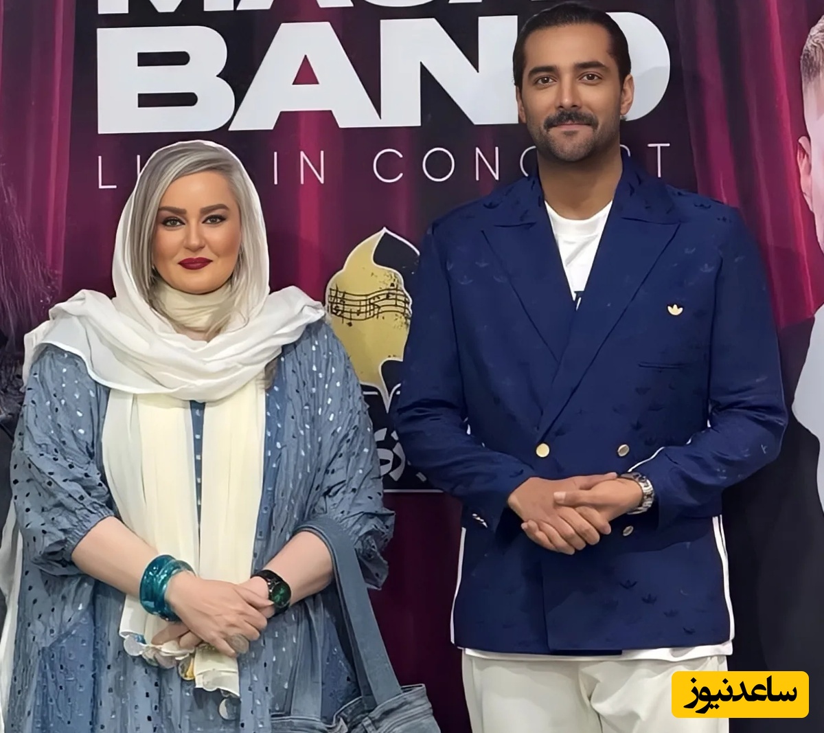 حضور پرانرژی نعیمه نظام دوست، احمدرضا عابدزاده، بهرنگ علوی، لیلا بلوکات، رضا گلزار در کنسرت ماکان بند با اجرای امیر مقاره و رهام هادیان