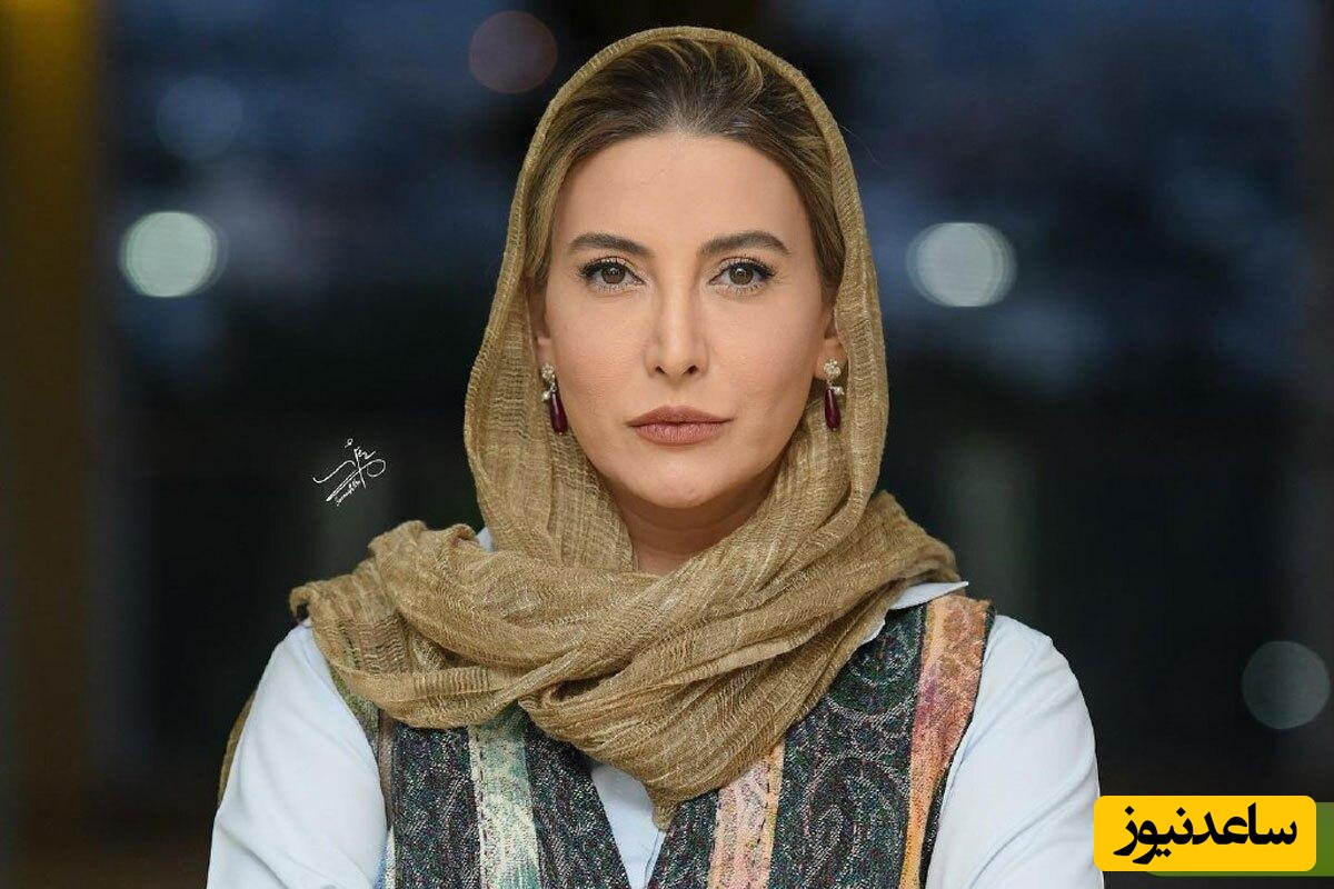 سلفی آسانسوری فریبا نادری با کیف مارکدار و گران قیمت و مانتوی شیک و متفاوت