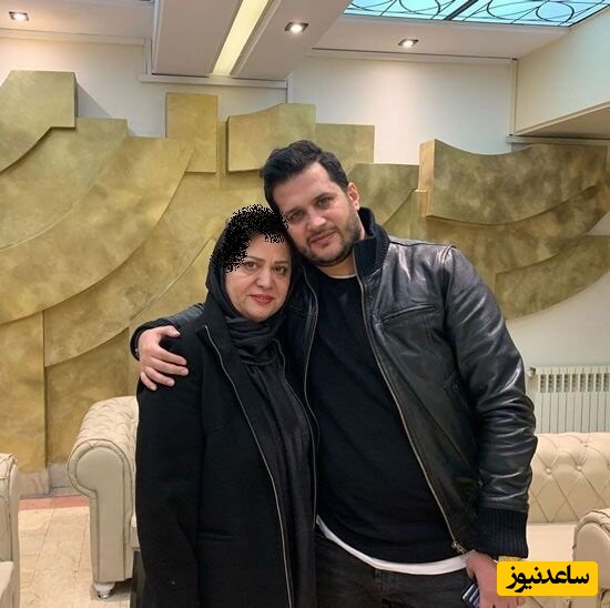 سیاوش خیرابی و مادرش