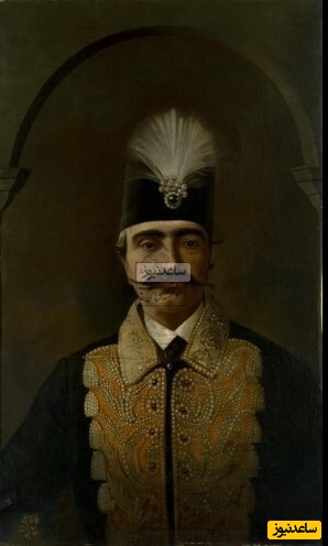 نقاشی کمال الملک از ناصرالدین شاه