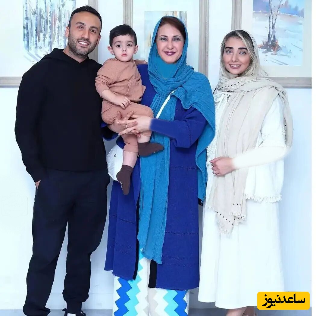 عروس فاطمه گودرزی بازهم مادر شد؛ اولین عکس دریا بعد زایمان+عکس