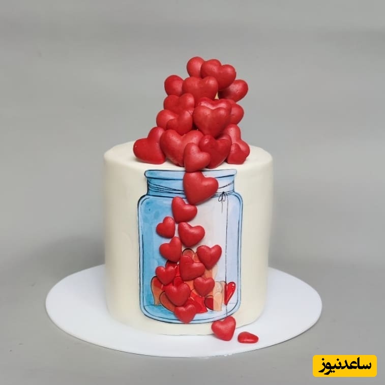کیک ویژه ولنتاین
