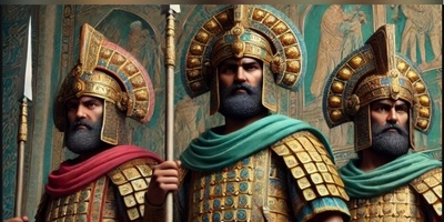 (عکس) عظمت جاودان هخامنشیان در نقش‌برجسته‌ی خیره‌کننده سربازان گارد جاویدان؛ اثری که شکوه ایران باستان را دوباره زنده کرد