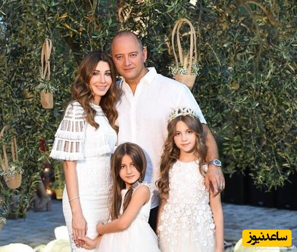 نانسی عجرم و خانواده‌اش