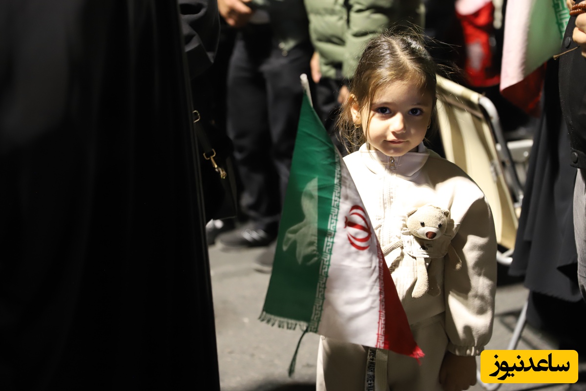 تحمع مردم تبریز  در شب 54 ام تجمعات شبانه