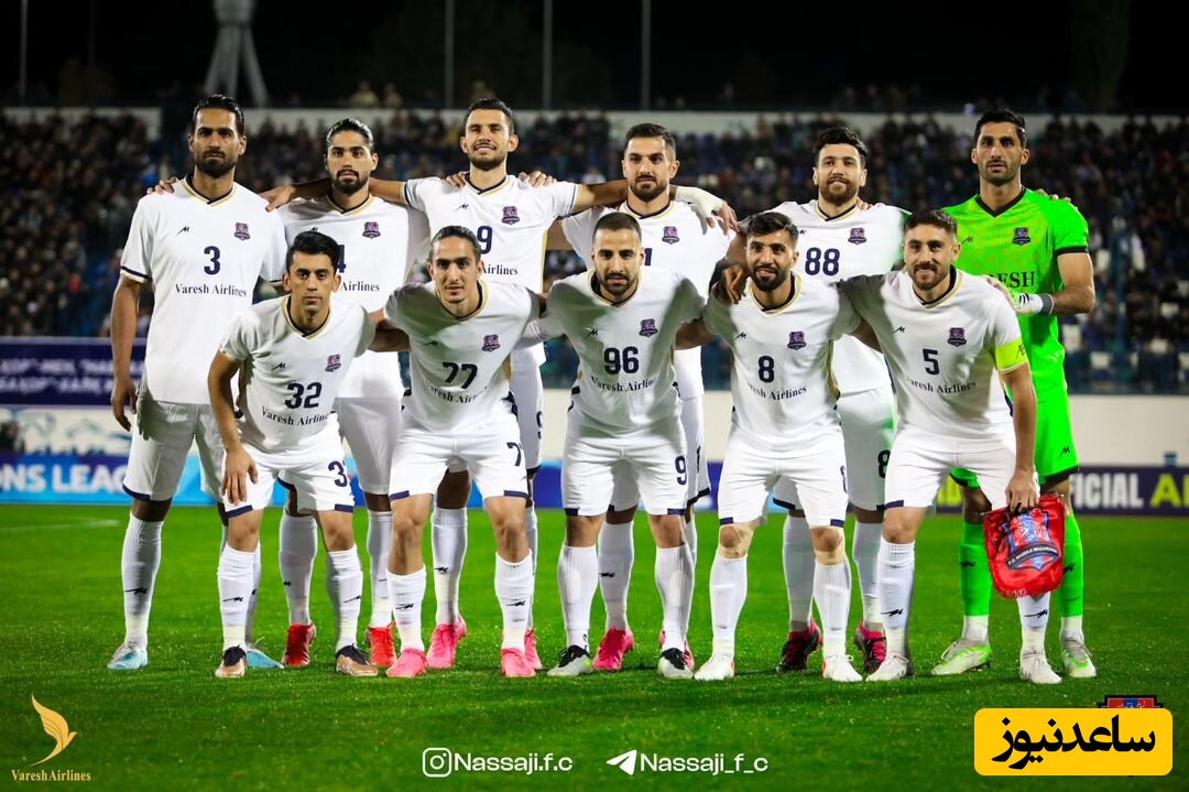 (فیلم) مراسم شادی گل مفصل بازیکنان نساجی در ازبکستان / خوب شد رونالدو یه چیزی یادمون داد!