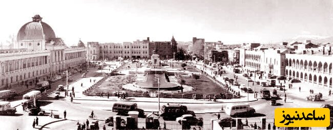 تصاویر قدیمی از 10 میدان‌ تاریخی تهران/ یکم زیبایی ببینیم😍