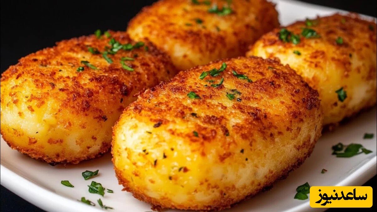 طرز تهیه کوکوی سیب زمینی بدون تخم مرغ/ واقعا محشر میشه