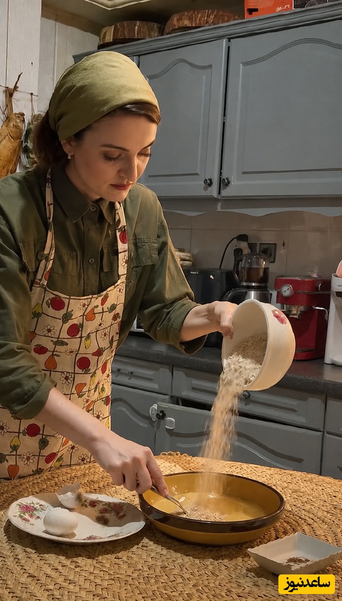 بعد از دیدن این ویدیو عاشق دکوراسیون آشپزخانه نوستالژیک نیلوفر پارسا میشین؛ از کابینت‌های قدیمی طوسی-سبز و زیربشقابی‌های حصیری تاکتری لعابی و...