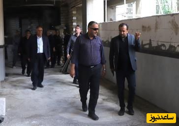 بازدید مدیرکل نوسازی مدارس آذربایجان شرقی از پروژه‌های آموزشی شهرستان هریس