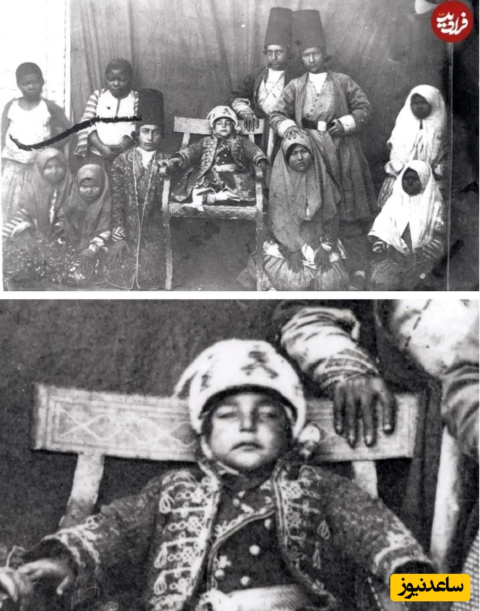 شاهزاده خردسال قاجاری