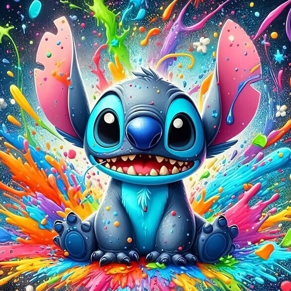 ویدیو آموزشی / یادگیری زبان انگلیسی با انیمیشن پرطرفدار «Stitch» همراه با زیرنویس فارسی چسبیده