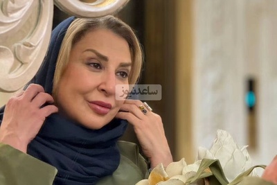 رونمایی از عقاب عظیم الجثه مرجانه گلچین/ ماشاءالله خانم بازیگر چه دل و جرئتی داره+عکس