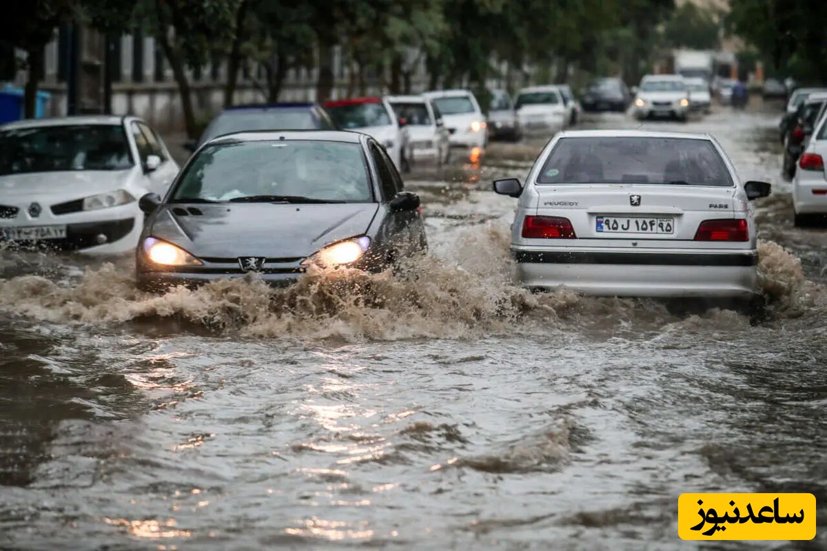 سیل غافلگیرکننده در آستارا و متل قو و خسارات سنگین + فیلم