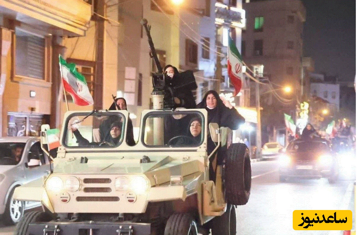 زنان ایرانی با دوشکا