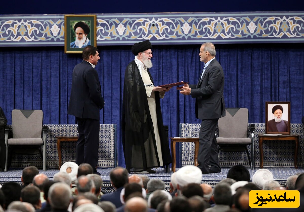 لحظه به لحظه با مراسم تنفیذ حکم ریاست جمهوری در حسینیه بیت رهبری